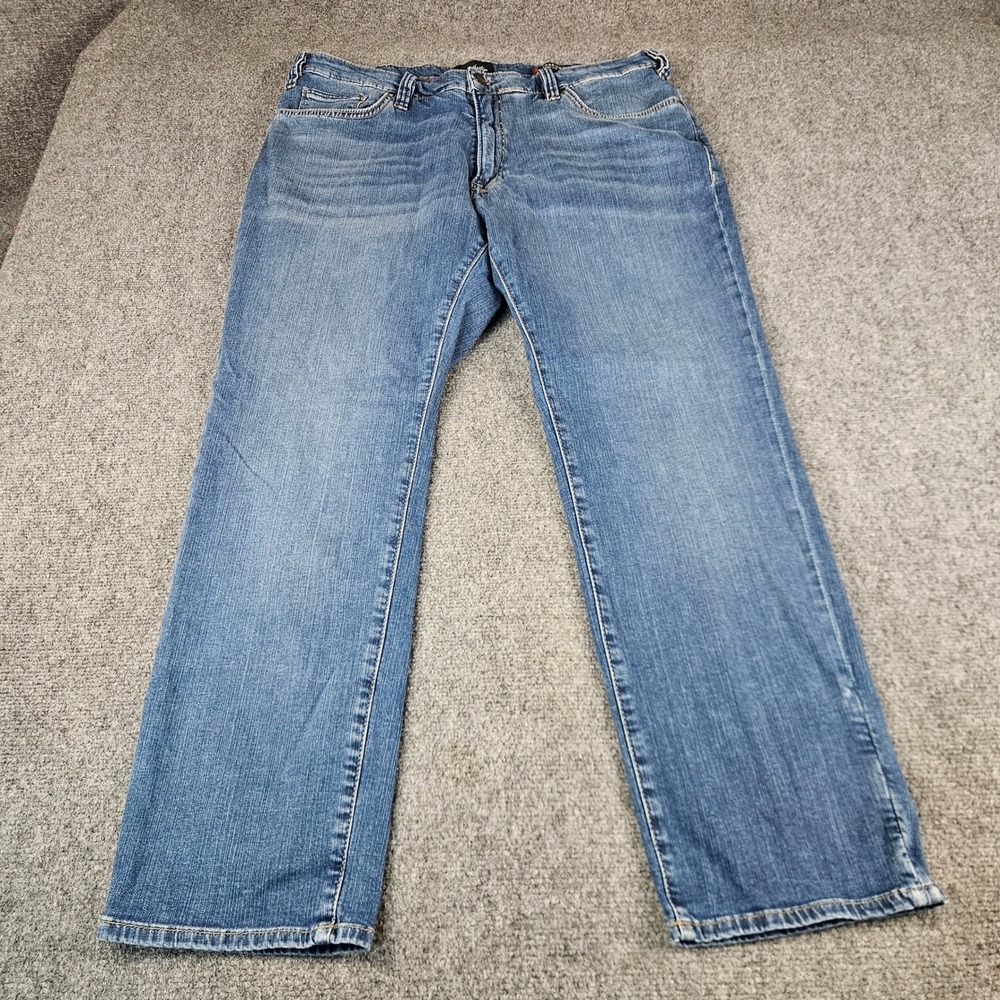 34 Heritage Charisma Comfort Rise Classic Straight Leg Blue Jeans Mens 40x30